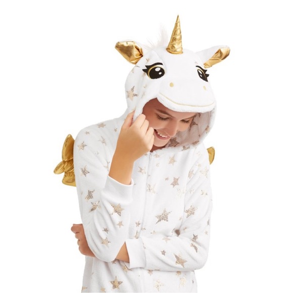 Gold and White Unicorn Jumper - Picture 8 of 8